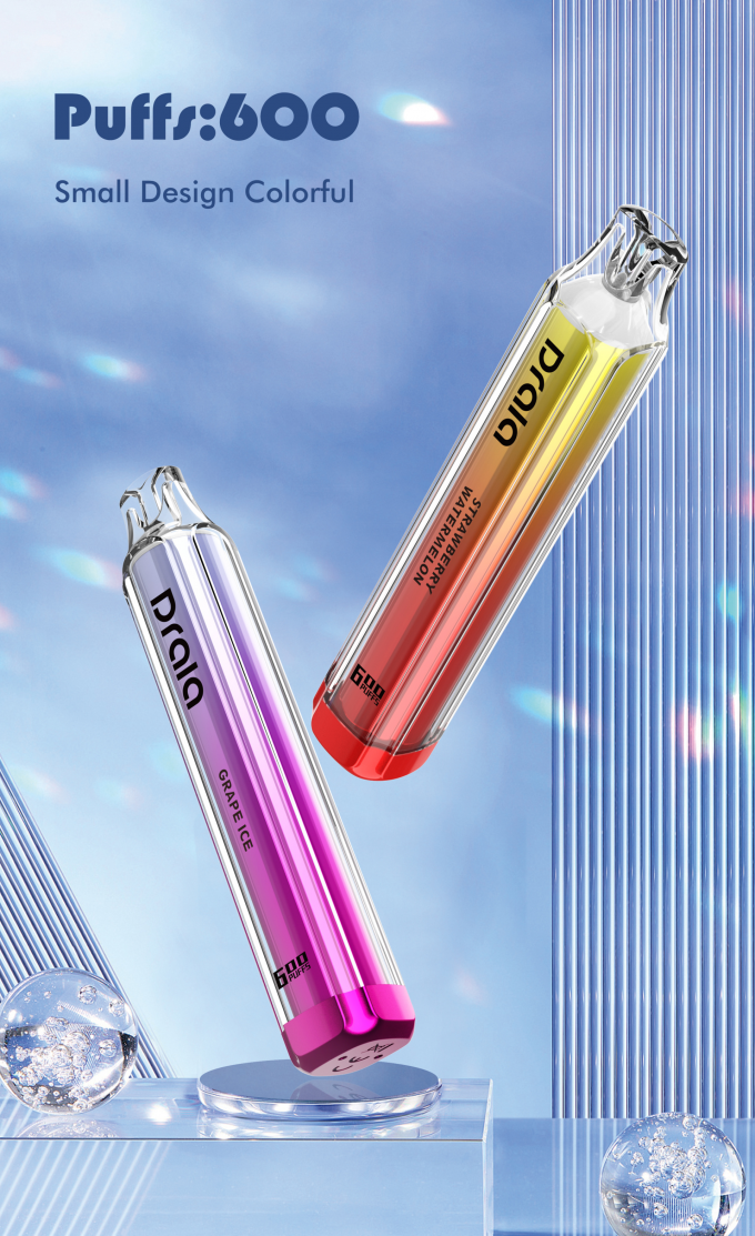 Прибор стручка Vape слоек звезды 600 Drala устранимый 1